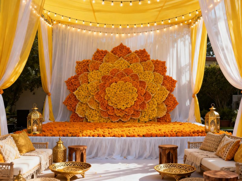 haldi setup in patna